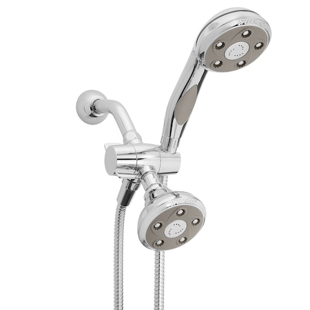 Speakman 2- Way Shower Combination, Manual, 1, Polished Chrome VS-232007